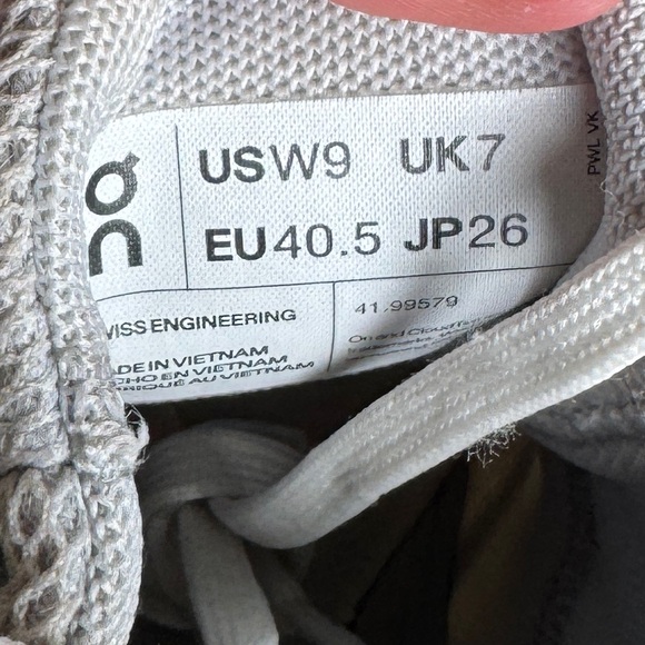 On running on cloud light gray white 9 - Picture 6 of 6